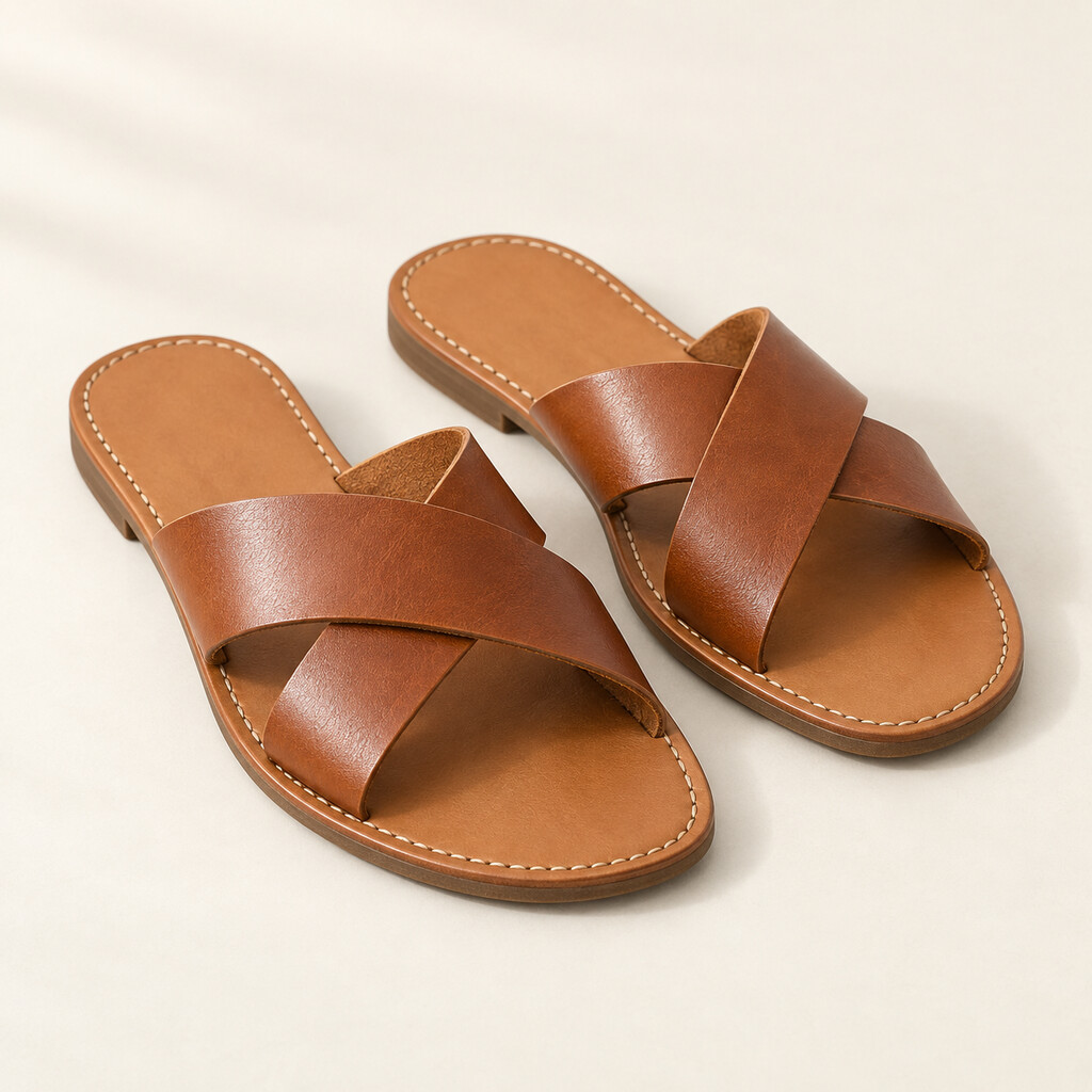Sandales en cuir